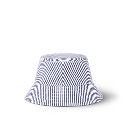 LV League Striped Bucket Hat . in Women's Accessories Hats and Gloves collections by Louis Vuitton (Product zoom)