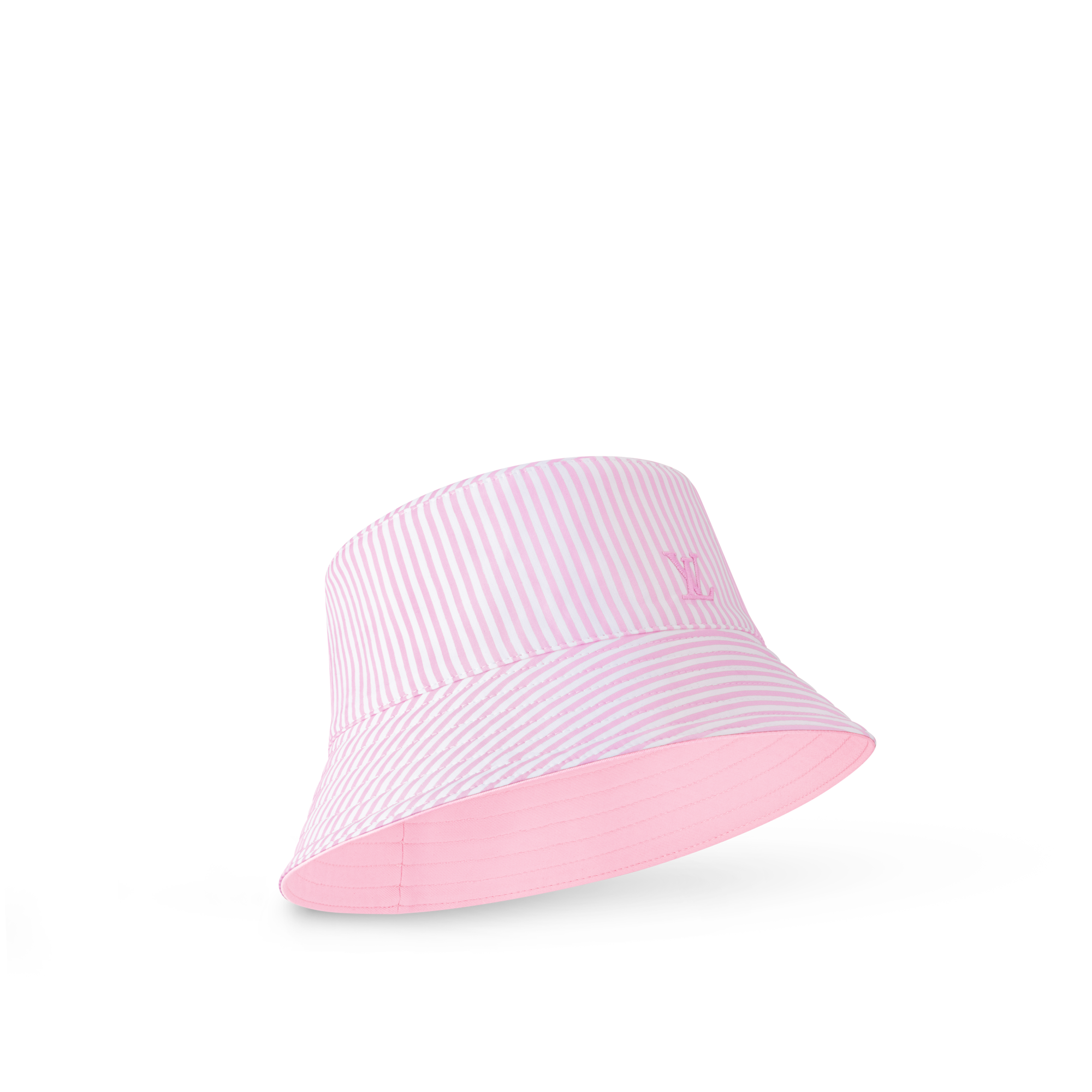 LV League Striped Bucket Hat S00 Women Accessories Hats and Gloves | LOUIS VUITTON (Product zoom)