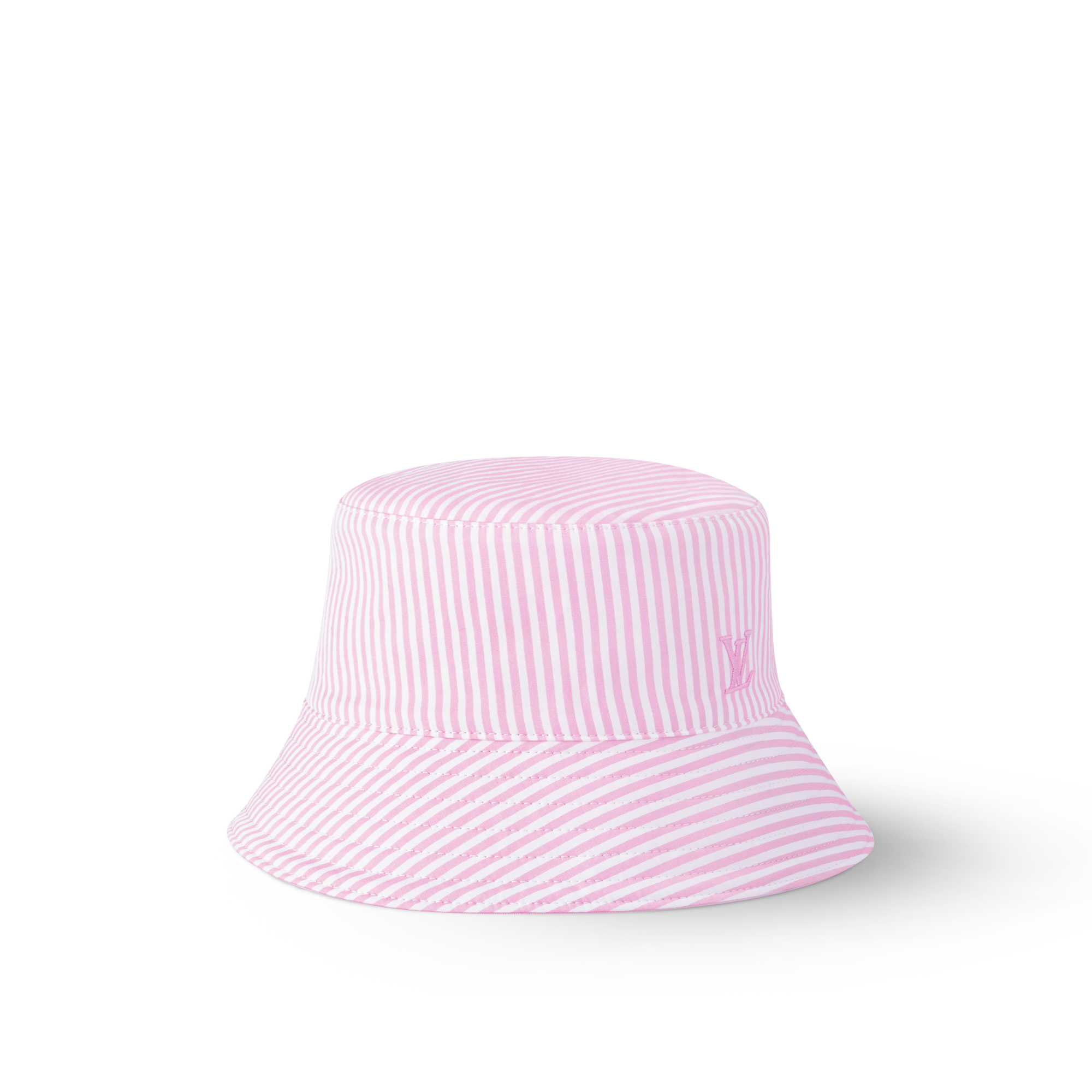 LV League Striped Bucket Hat S00 Women Accessories Hats and Gloves | LOUIS VUITTON (Product zoom)