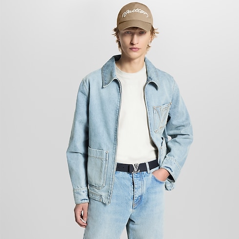 LV Line 40mm Reversible Belt Monogram in Men's Accessories Men's Belts collections by Louis Vuitton (Product zoom)