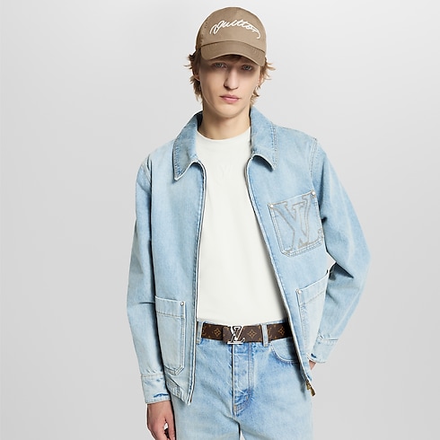 LV Line 40mm Reversible Belt Monogram in Men's Accessories Men's Belts collections by Louis Vuitton (Product zoom)