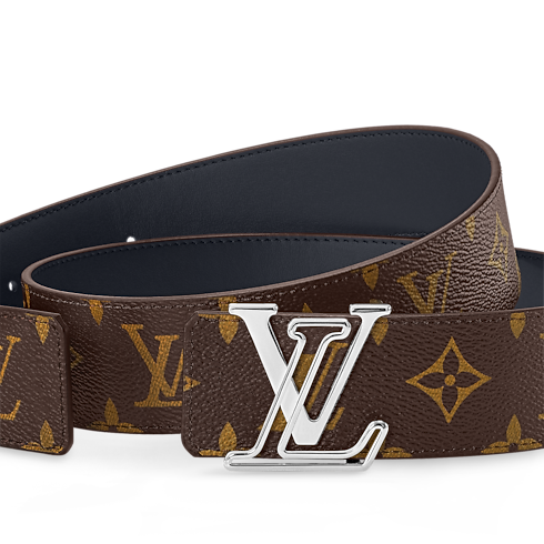 LV Line 40mm Reversible Belt Monogram in Men's Accessories Men's Belts collections by Louis Vuitton (Product zoom)