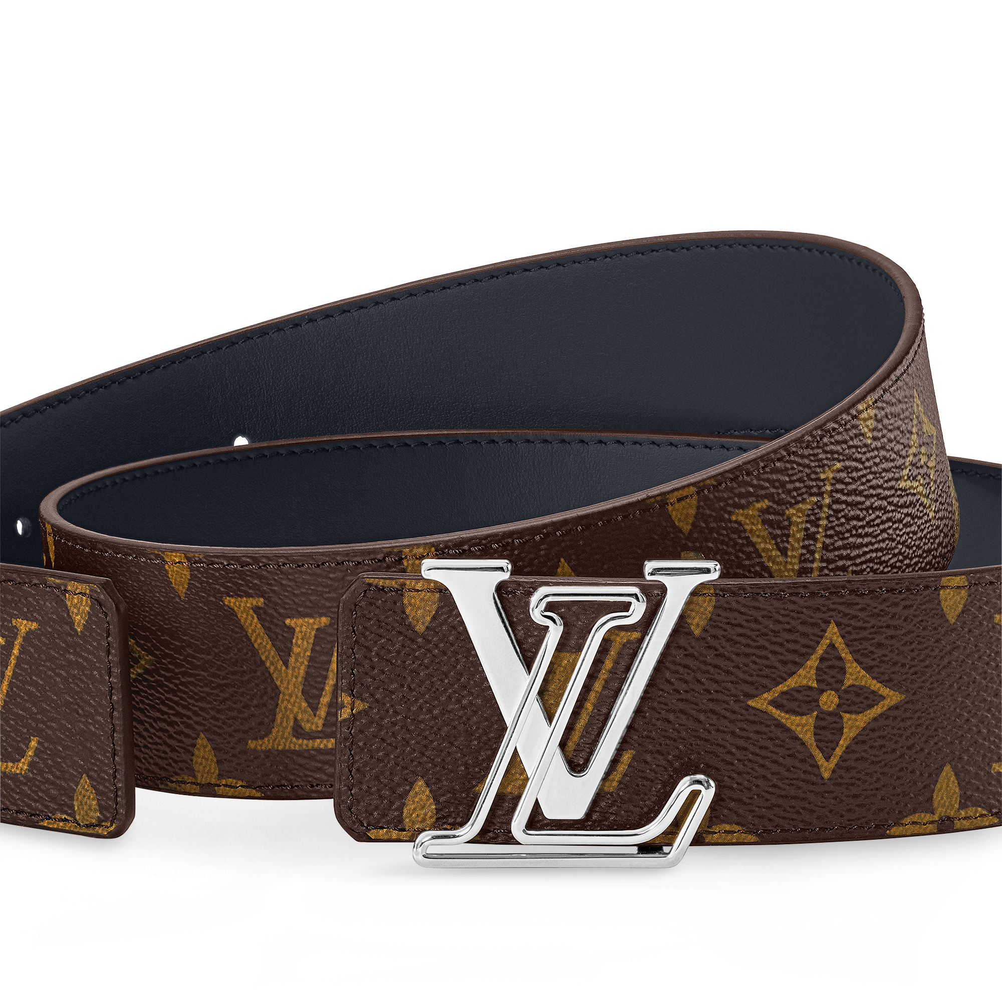 LV Line 40mm Reversible Belt Monogram in Men