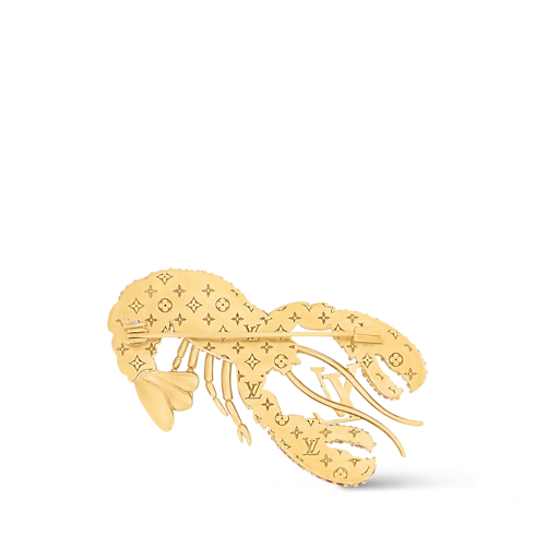 LV Lobster Brooch . in Men's Fashion Jewellery All Fashion Jewellery collections by Louis Vuitton (Product zoom)