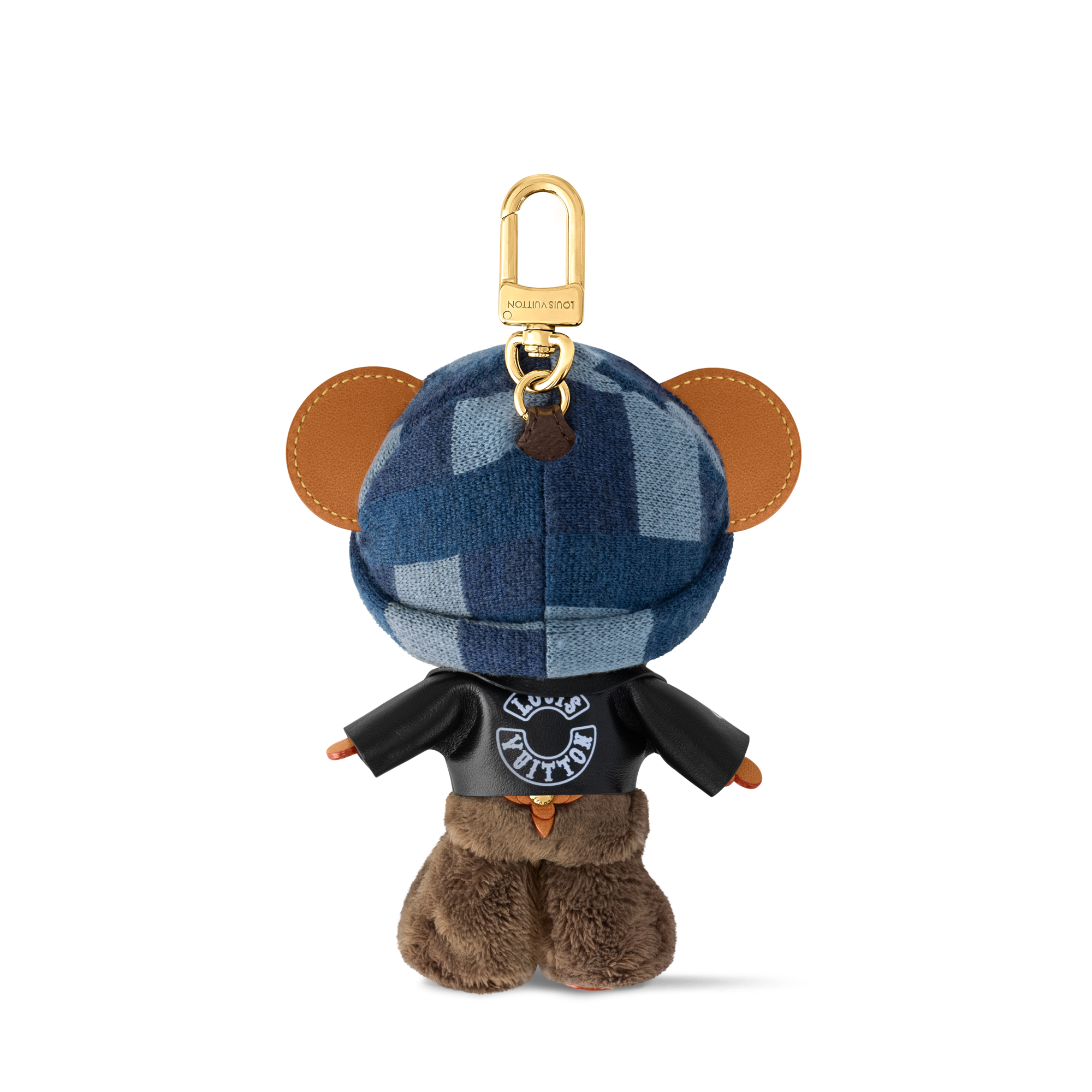 LV Louis Bear Bag Charm . in Men