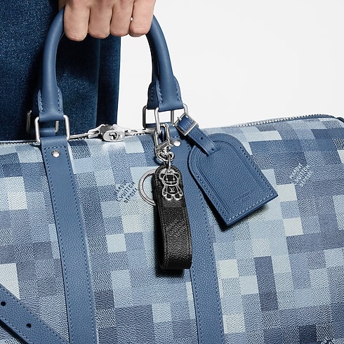 LV Louis Bear Dragonne Key Holder and Bag Charm . in Men's Accessories Key Holders and Bag Charms collections by Louis Vuitton (Product zoom)