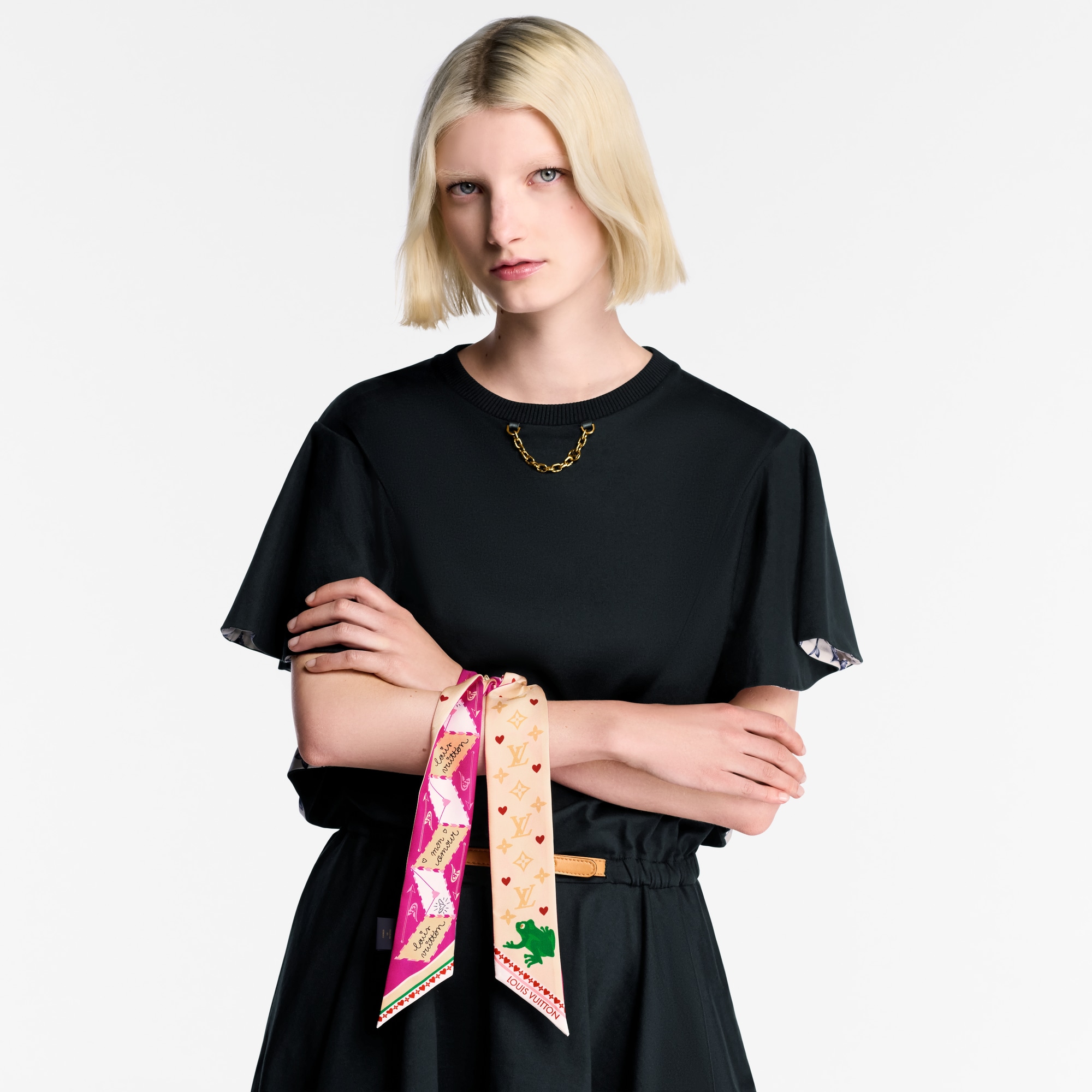 LV Love Letters BB Bandeau . in Women