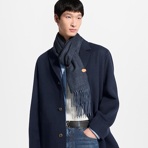 LV Malletier Scarf . in Men's Accessories Scarves for Men collections by Louis Vuitton (Product zoom)