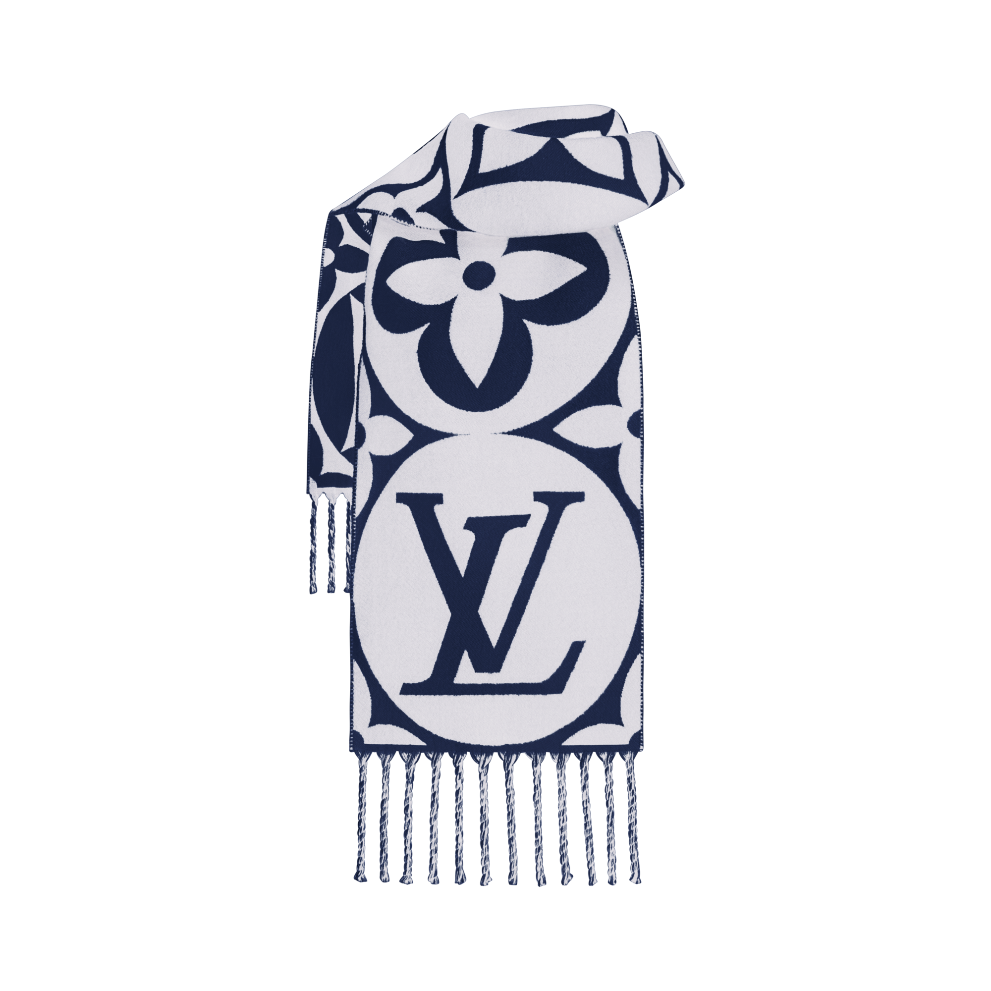 LV Medallion Scarf . in Women