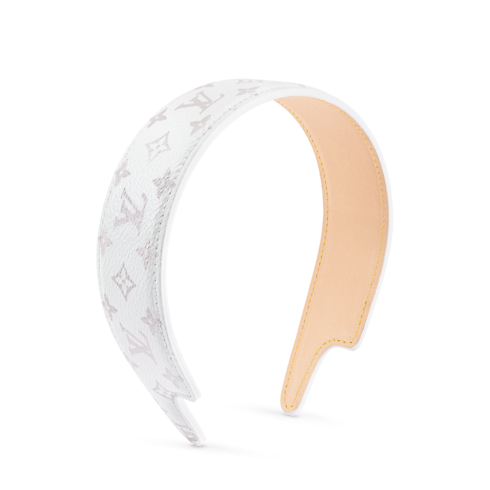 LV Outline Monogram Pearly Headband . in Women's Accessories Hair Accessories collections by Louis Vuitton (Product zoom)