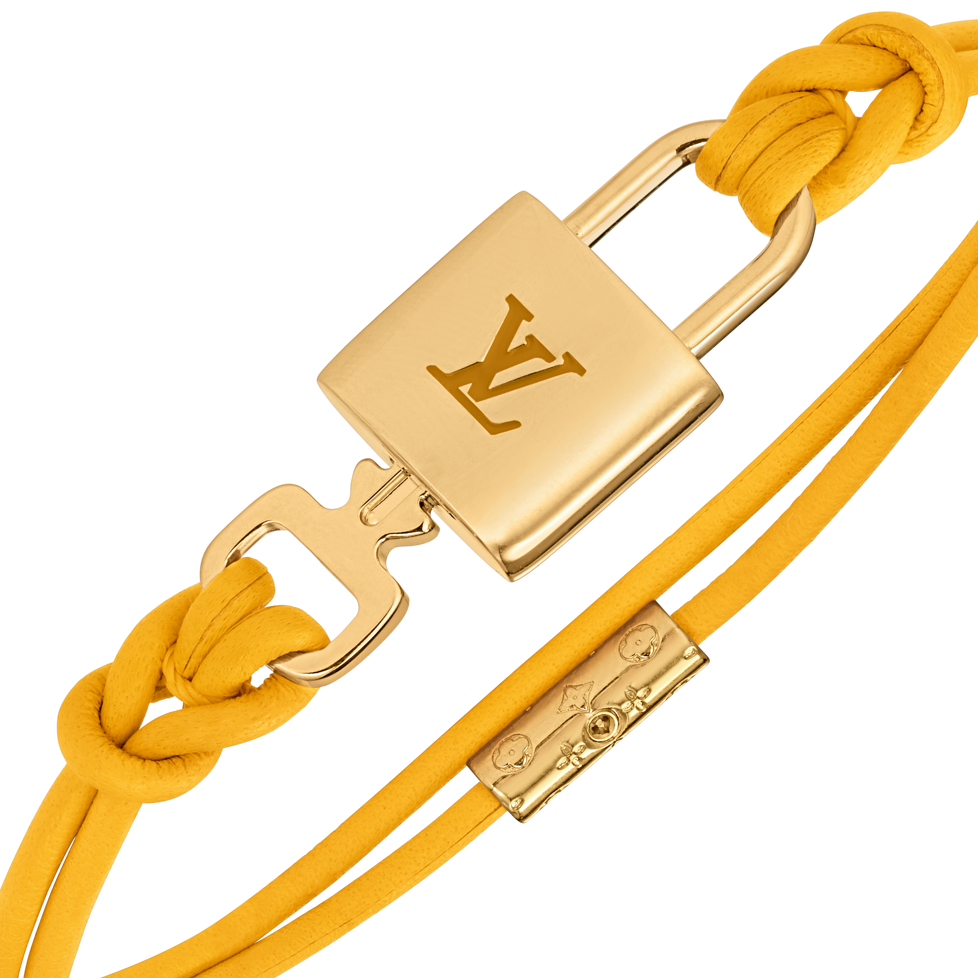 LV Padlock Bracelet Other Leathers in Women