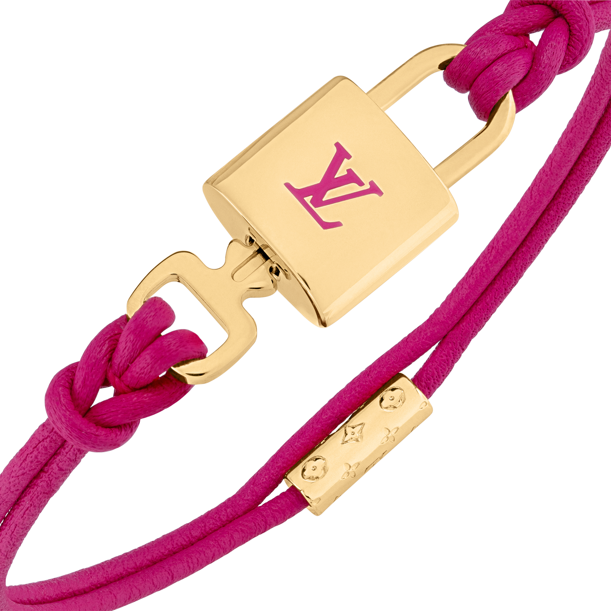 LV Padlock Bracelet Other Leathers in Women