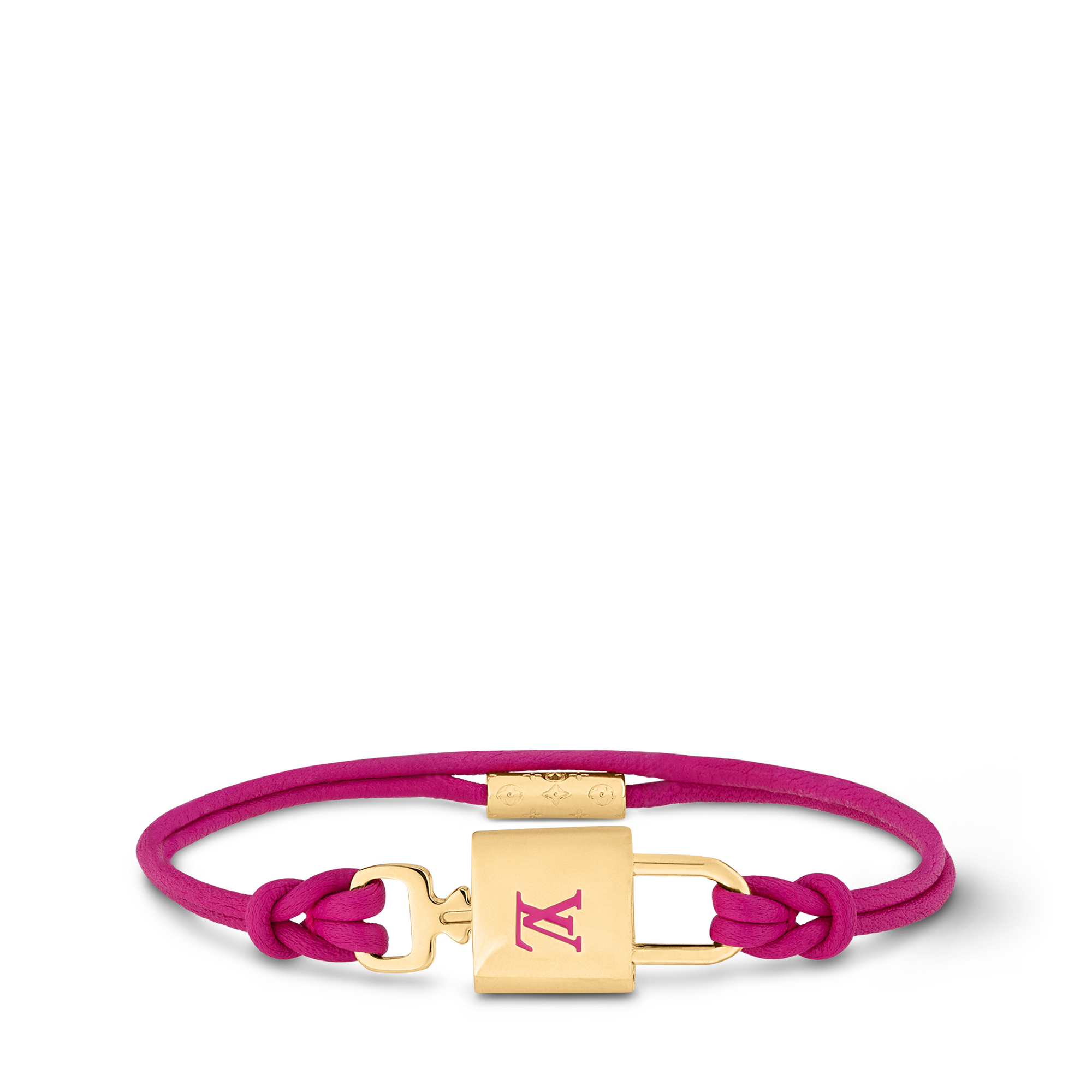 LV Padlock Bracelet Other Leathers in Women
