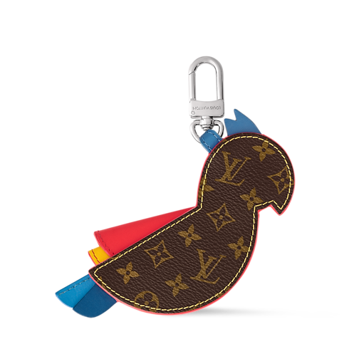 LV Parrot Bag Charm . in Men's Accessories Key Holders and Bag Charms collections by Louis Vuitton (Product zoom)