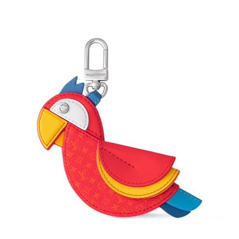 LV Parrot Bag Charm . in Men's Accessories Key Holders and Bag Charms collections by Louis Vuitton (Product zoom)