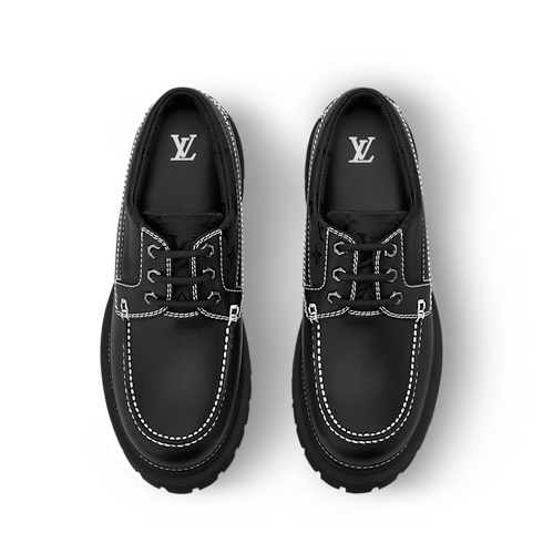 LV Remix Boat Shoe in Men's Shoes Lace-ups and Buckles shoes collections by Louis Vuitton (Product zoom)