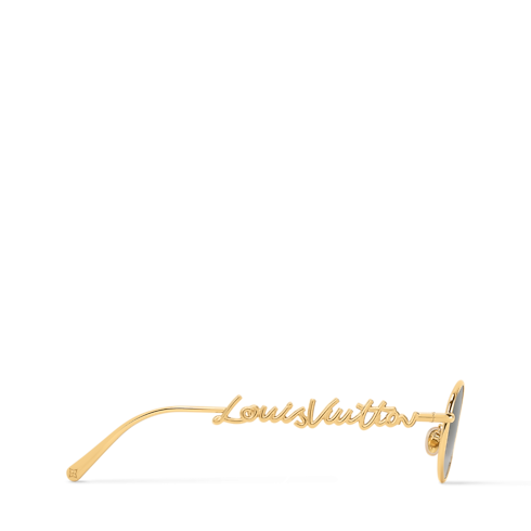 LV Script Metal Round Sunglasses . in Women's Accessories Sunglasses collections by Louis Vuitton (Product zoom)