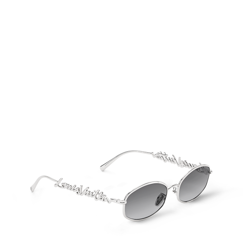 LV Script Metal Round Sunglasses . in Women's Accessories Sunglasses collections by Louis Vuitton (Product zoom)