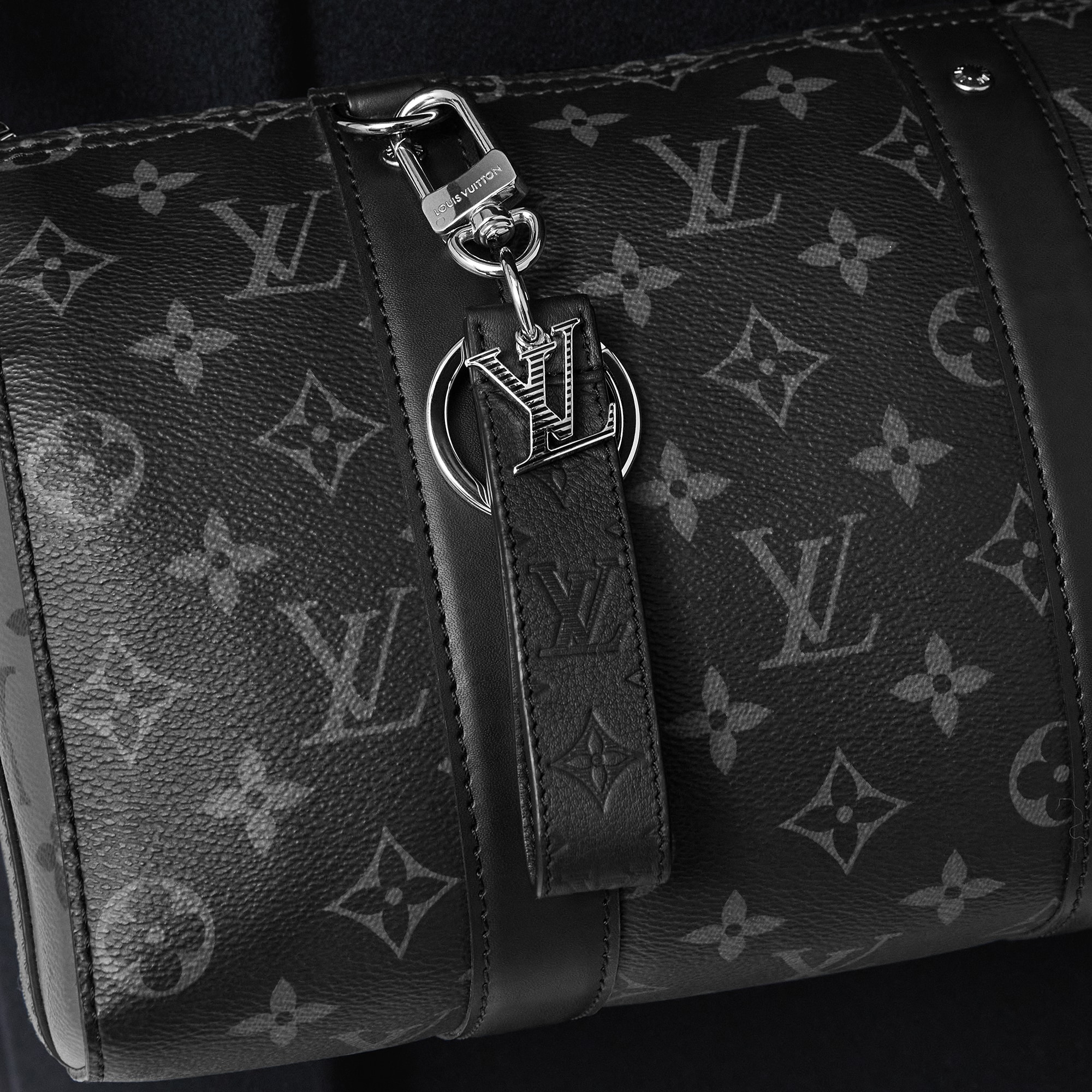 LV Shadow Dragonne Key Holder And Bag Charm . in Men