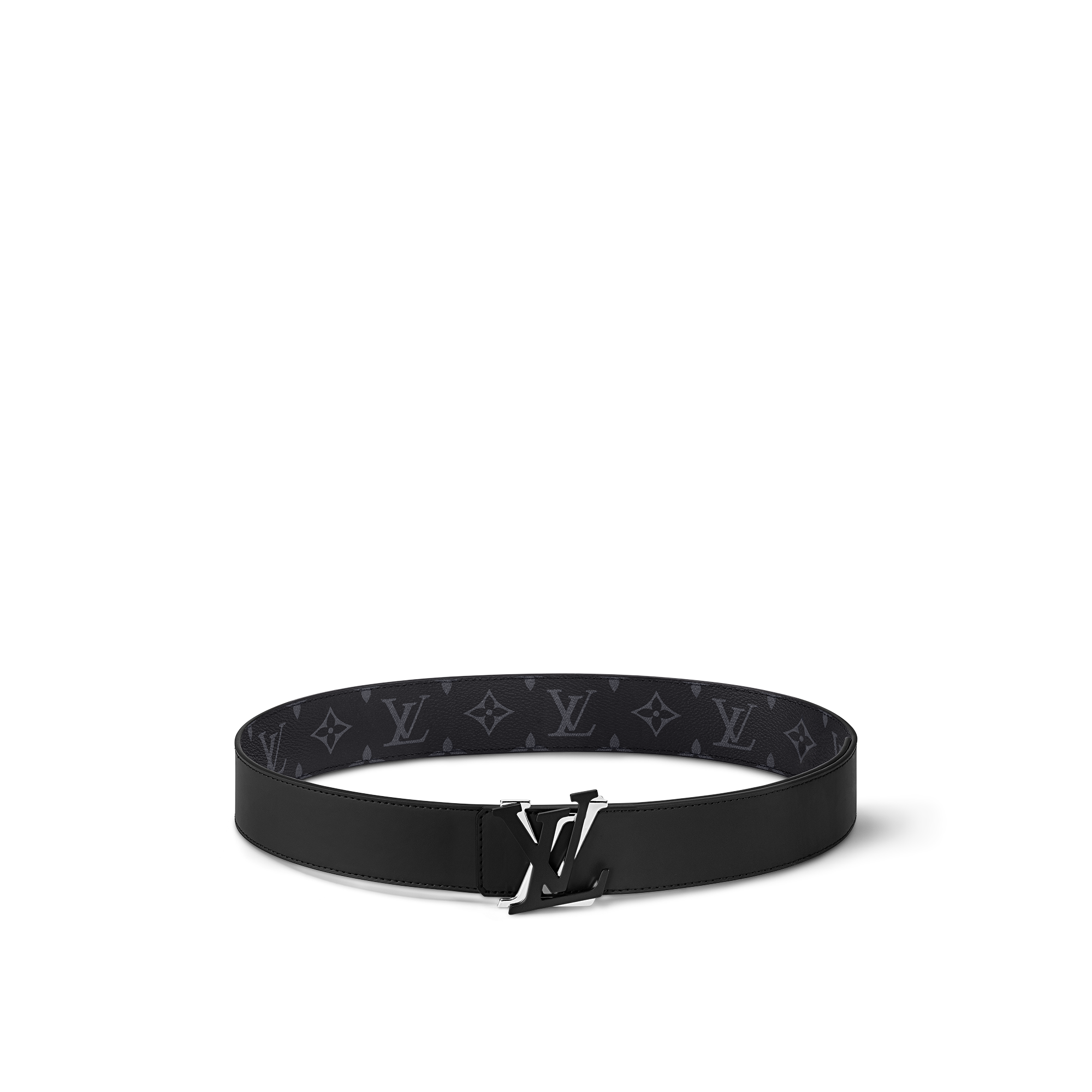 LV Shake 40mm Reversible Belt Monogram Eclipse in Men