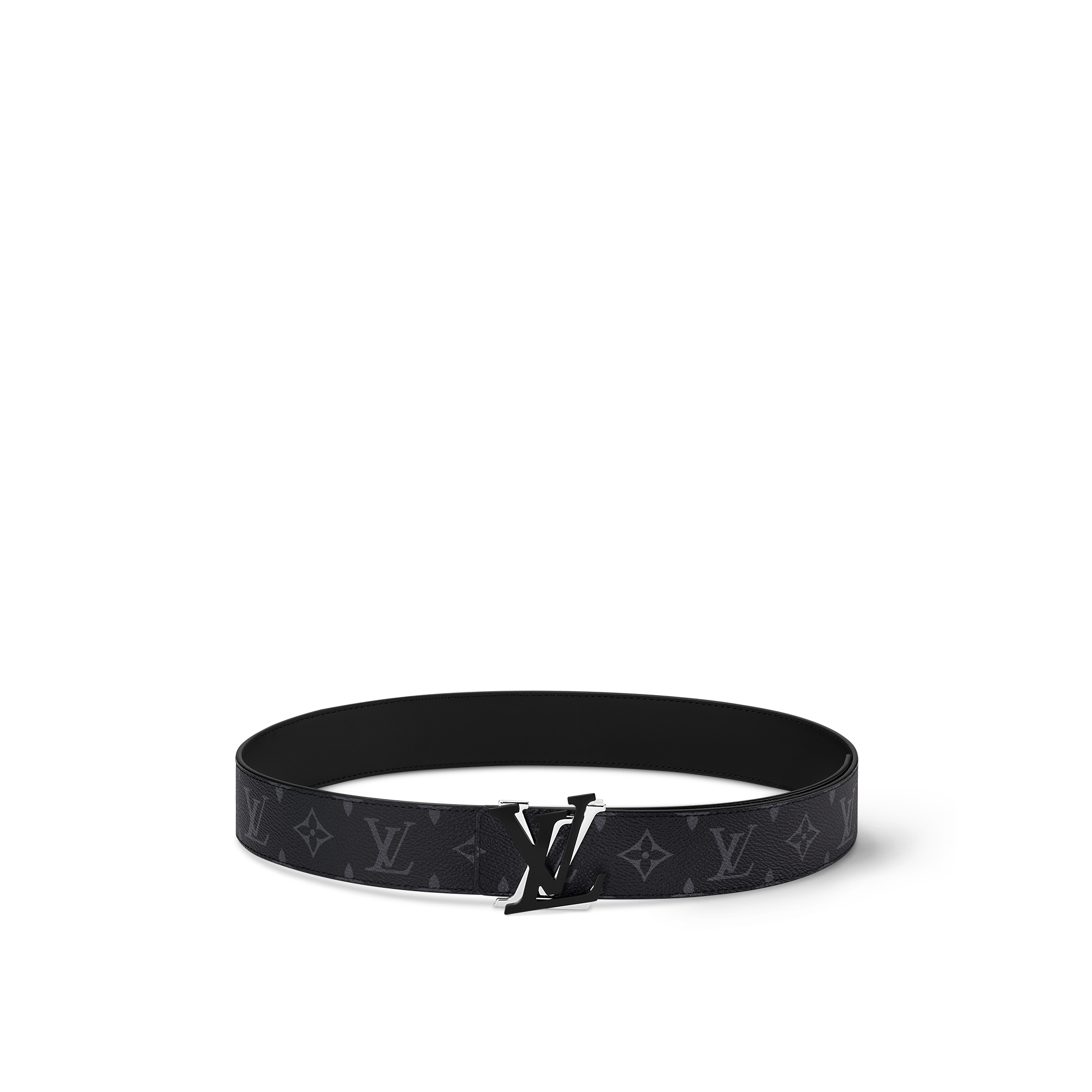LV Shake 40mm Reversible Belt Monogram Eclipse in Men