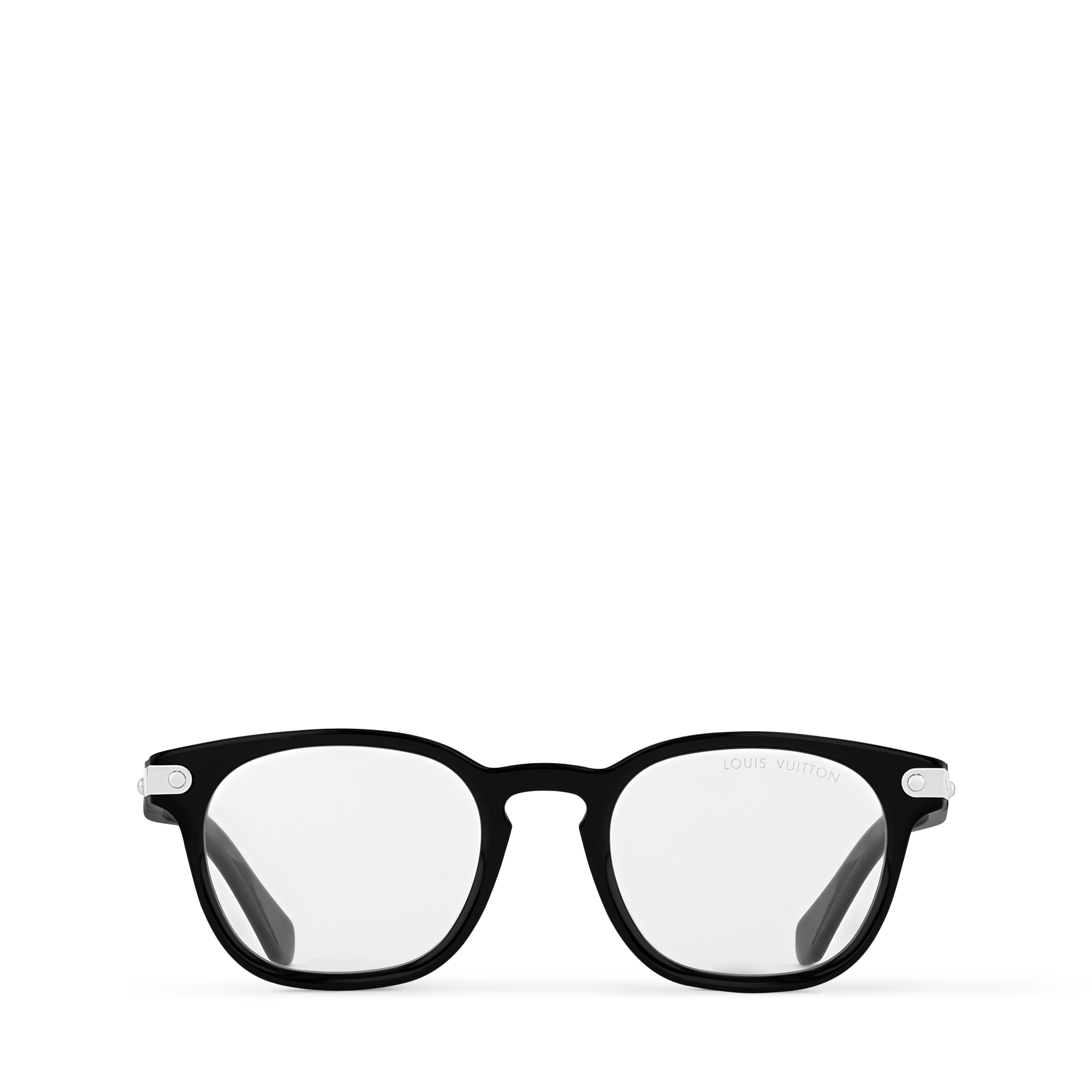 LV Signature Square Round Anti-Blue-Light Glasses . in Men