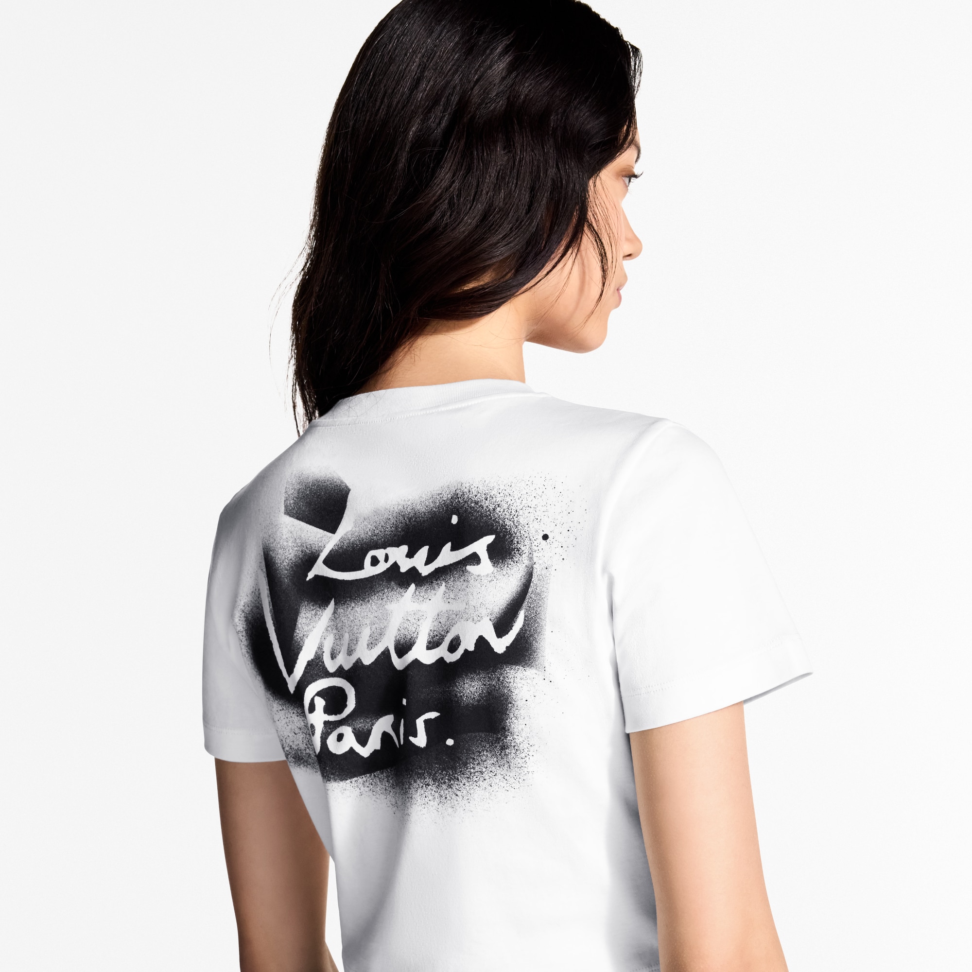 LV Spray Crop Top   in Women