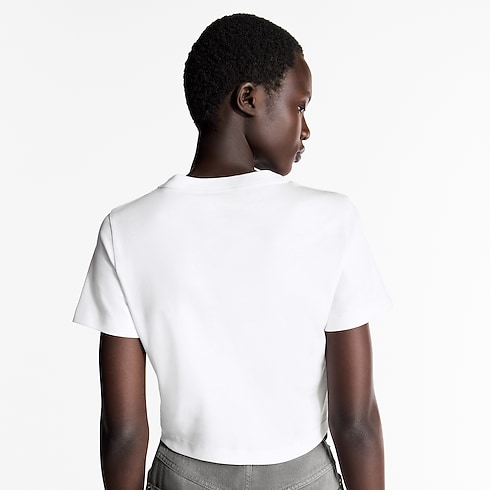 LV Stamp Crop Top in Women's Ready-to-Wear Tops collections by Louis Vuitton (Product zoom)
