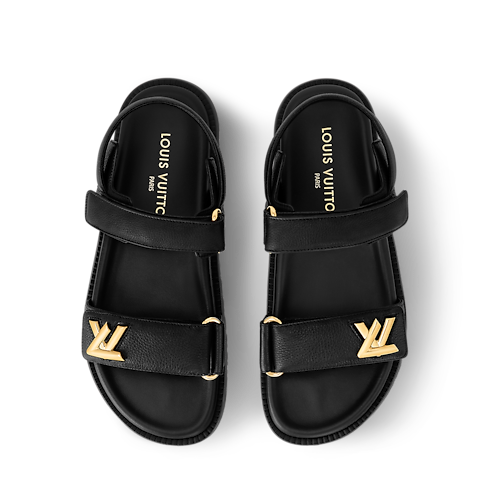 LV Sunset Flat Comfort Sandal in Women's Shoes Sandals collections by Louis Vuitton (Product zoom)
