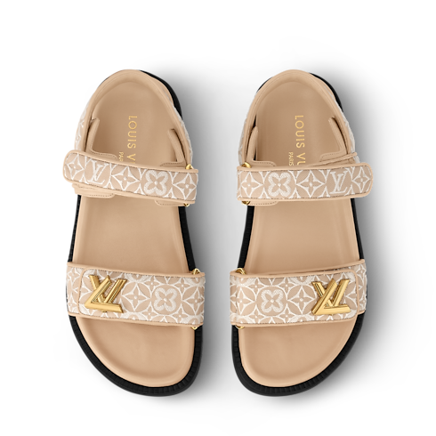 LV Sunset Flat Comfort Sandal in Women's Shoes Sandals collections by Louis Vuitton (Product zoom)
