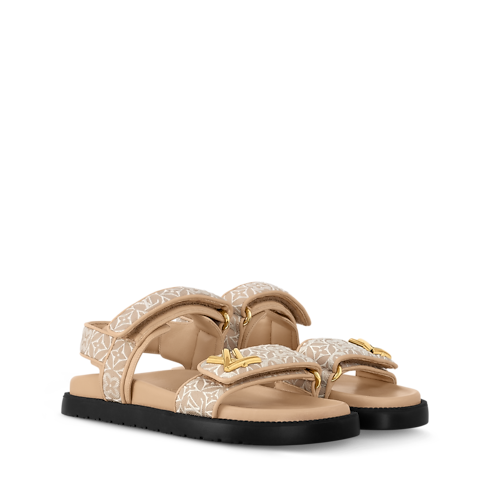 LV Sunset Flat Comfort Sandal in Women's Shoes Sandals collections by Louis Vuitton (Product zoom)