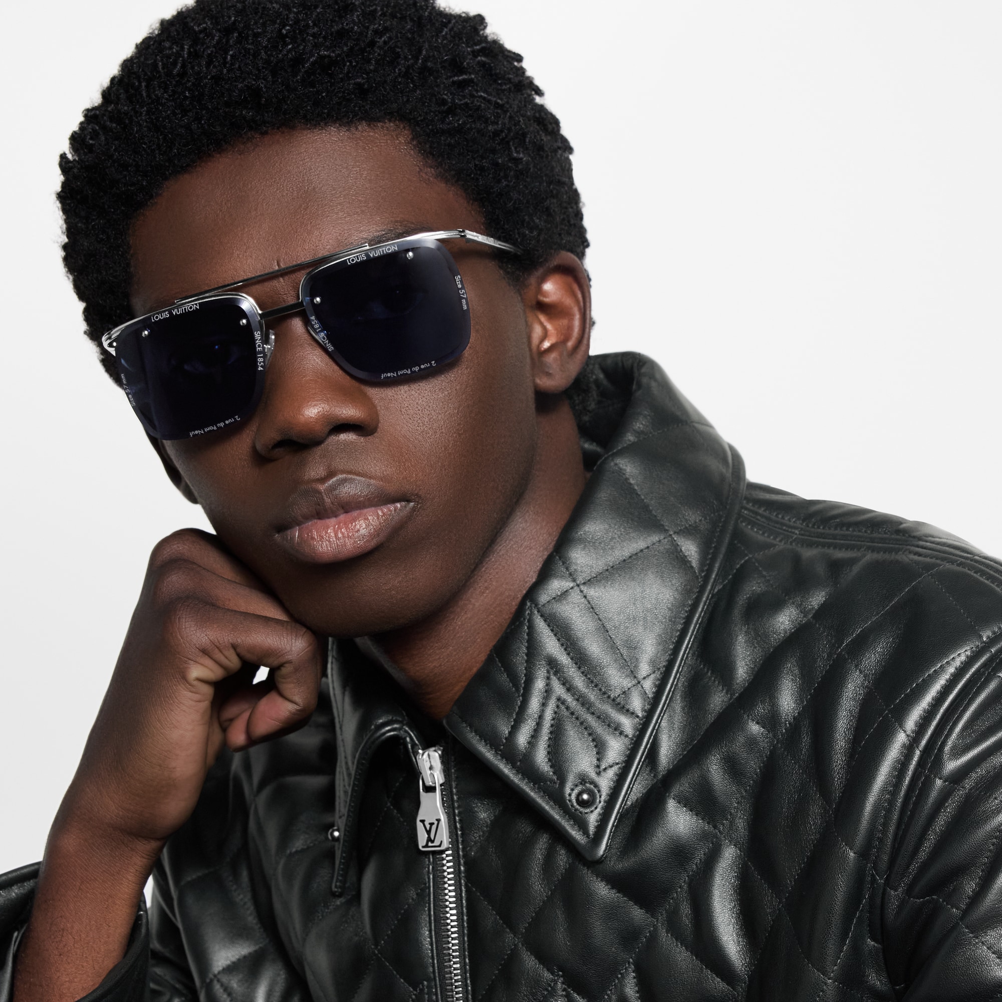 LV Super Vision Light Large Square Sunglasses . in Men