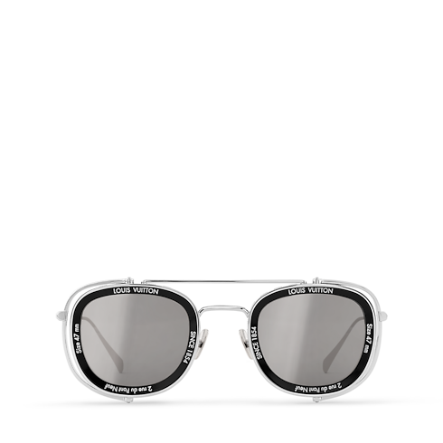 LV Super Vision Metal Pilot Square Sunglasses . in Men's Accessories Sunglasses collections by Louis Vuitton (Product zoom)