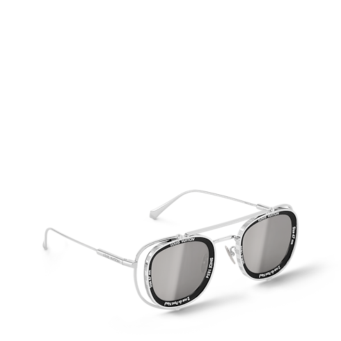 LV Super Vision Metal Pilot Square Sunglasses . in Men's Accessories Sunglasses collections by Louis Vuitton (Product zoom)