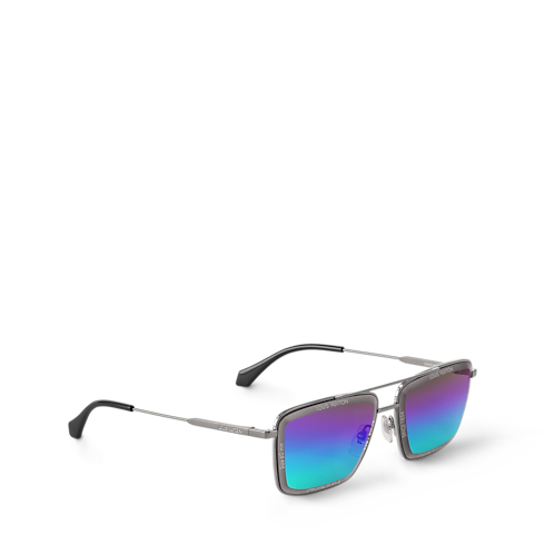 Iridescent Jacquard Short-Sleeved Polo in Men's Ready-to-Wear T-shirts and Polos collections by Louis Vuitton