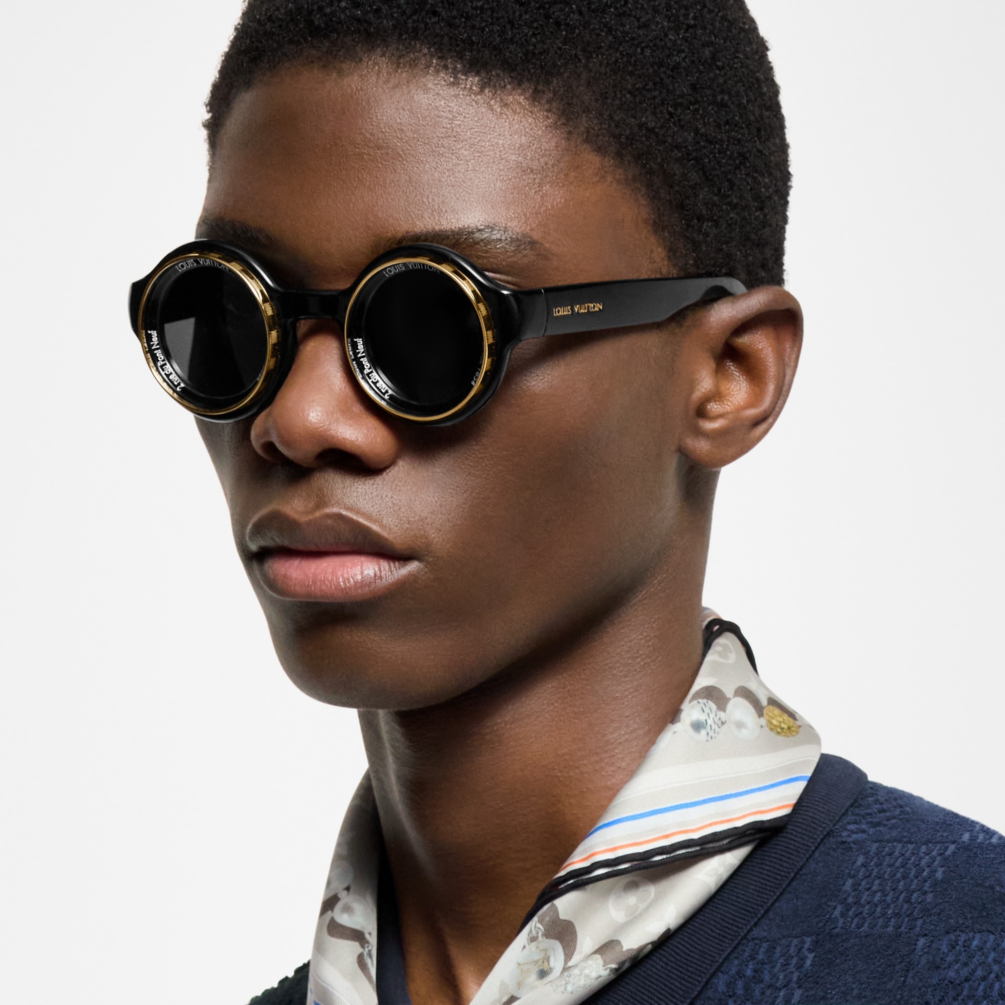 LV Super Vision Round Sunglasses . in Men