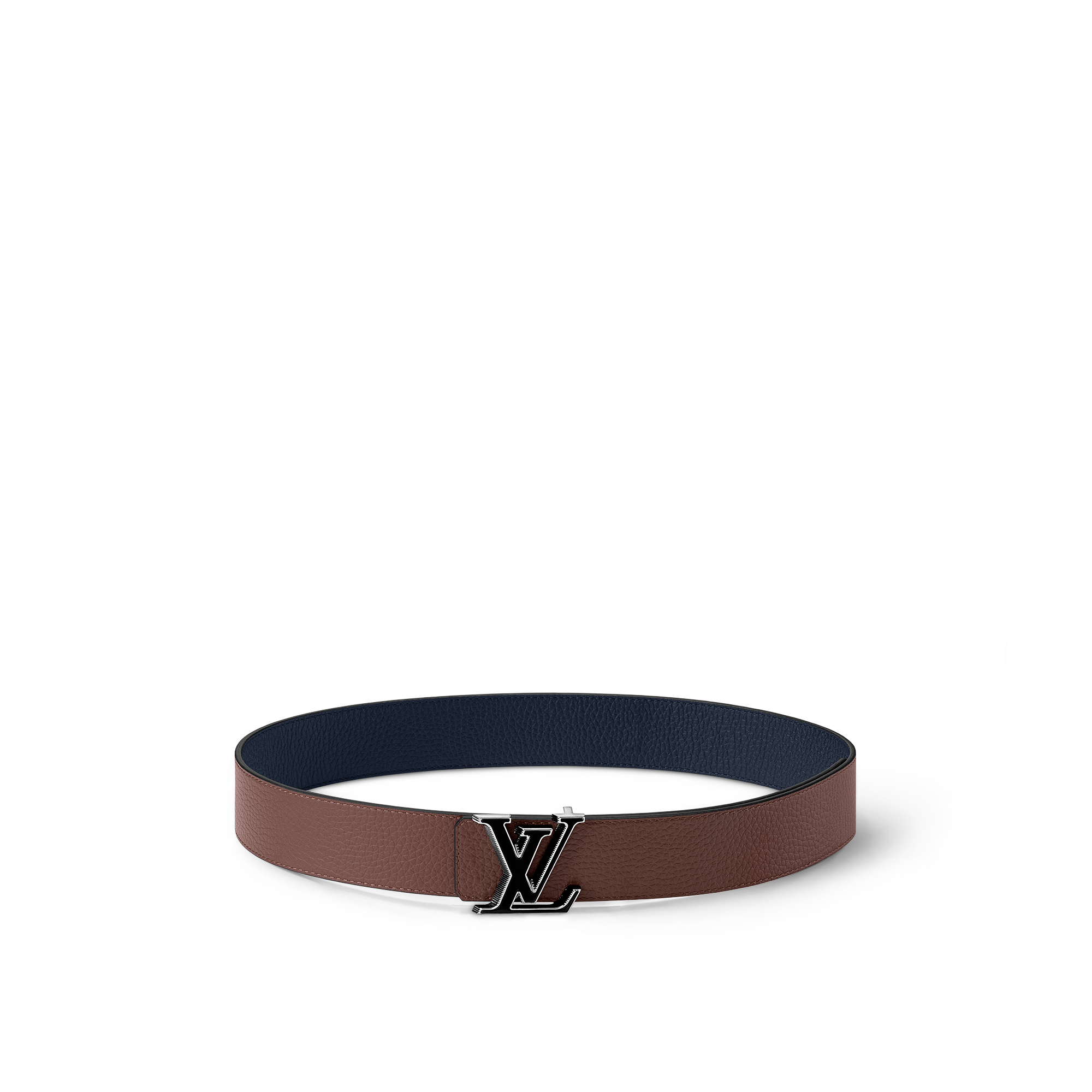 LV Tilt 40mm Reversible Belt Taurillon in Men