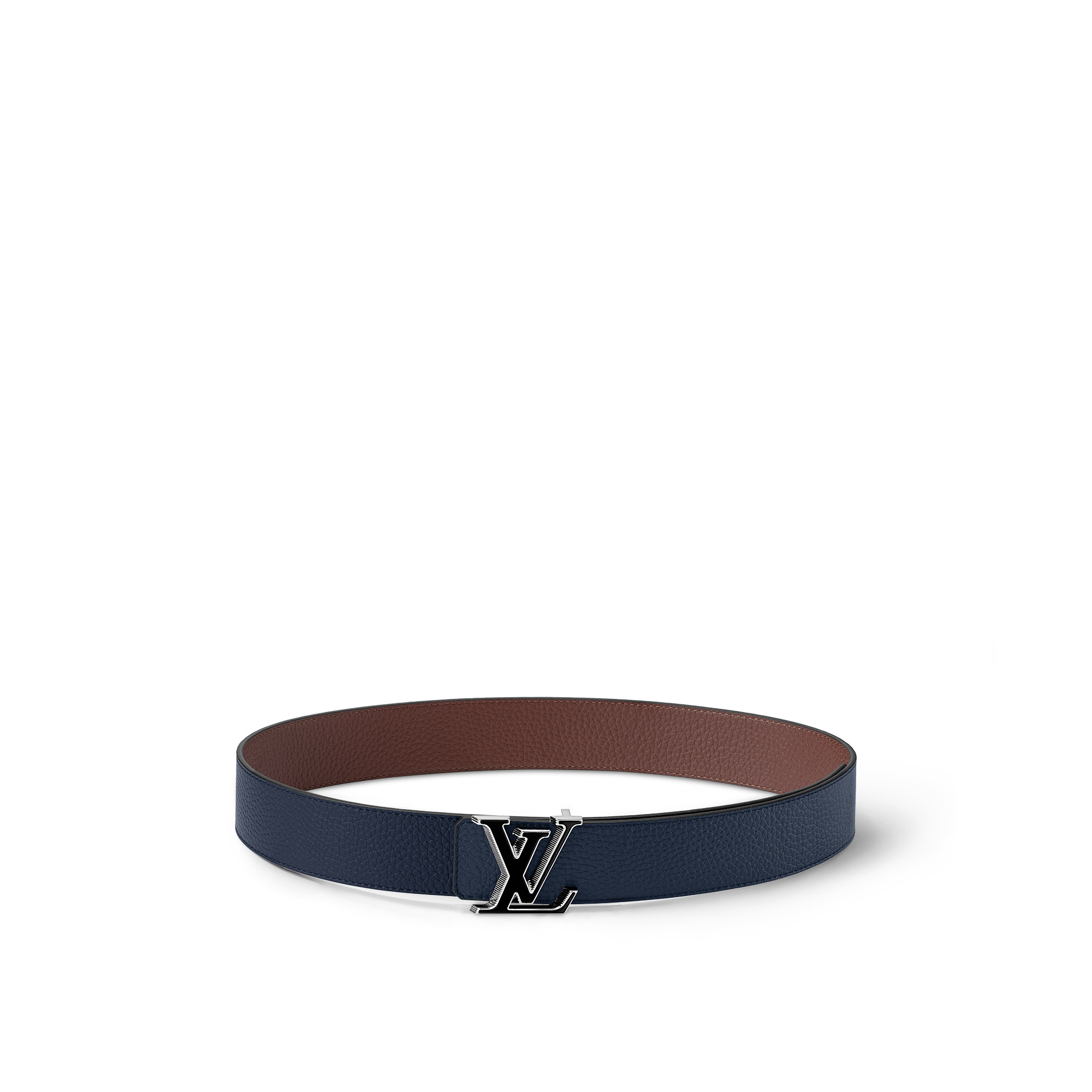 LV Tilt 40mm Reversible Belt Taurillon in Men