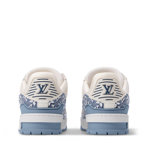 LV Trainer Sneaker back view