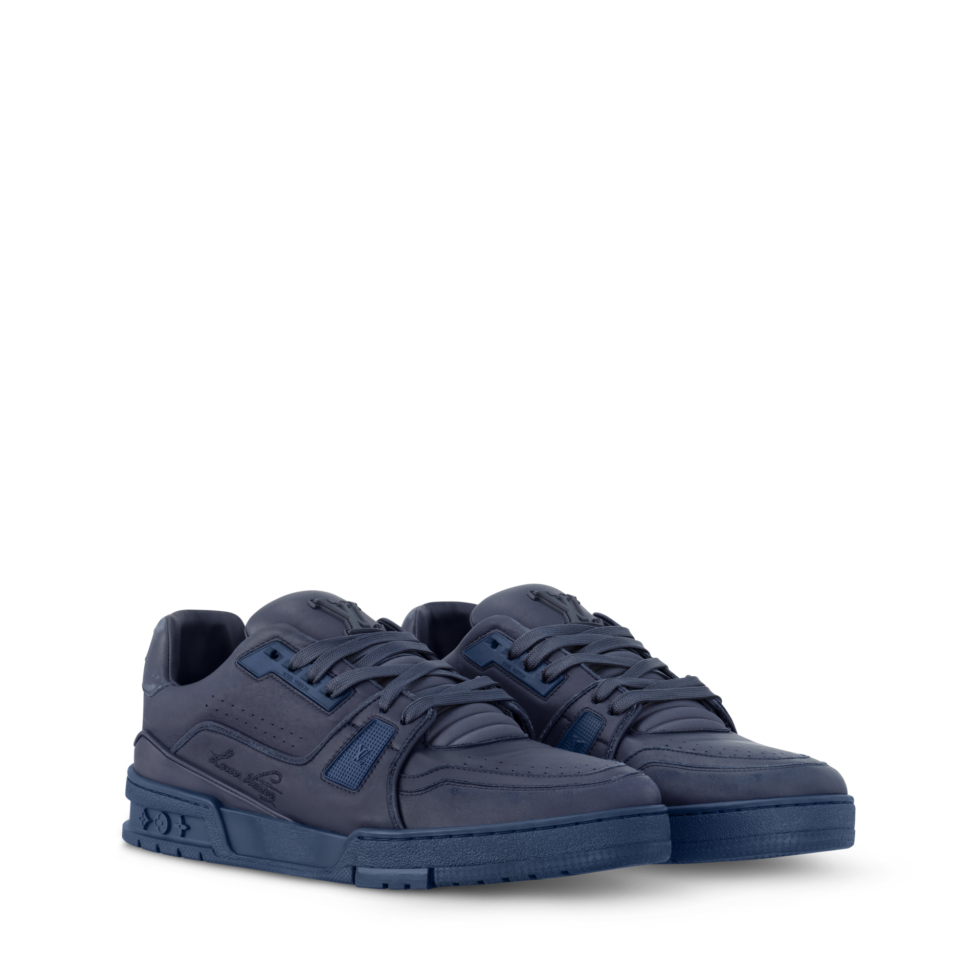 LV Trainer Sneaker Distressed  in Men