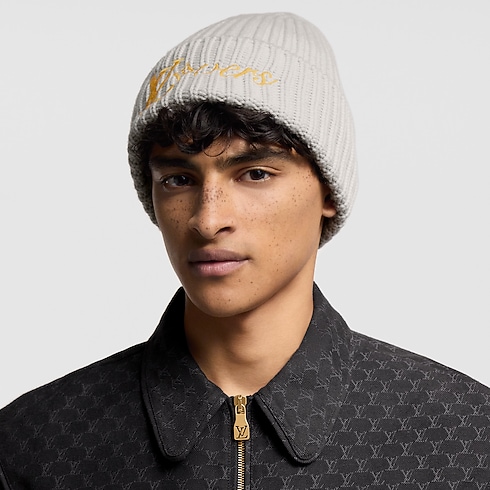 LV Vers Beanie . in Men's Accessories Hats, Beanies and Gloves collections by Louis Vuitton (Product zoom)