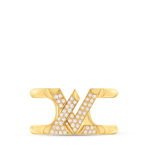 LV Volt One Large Pendant, Yellow Gold And Diamond in Jewellery's Categories All Fine Jewellery collections by Louis Vuitton