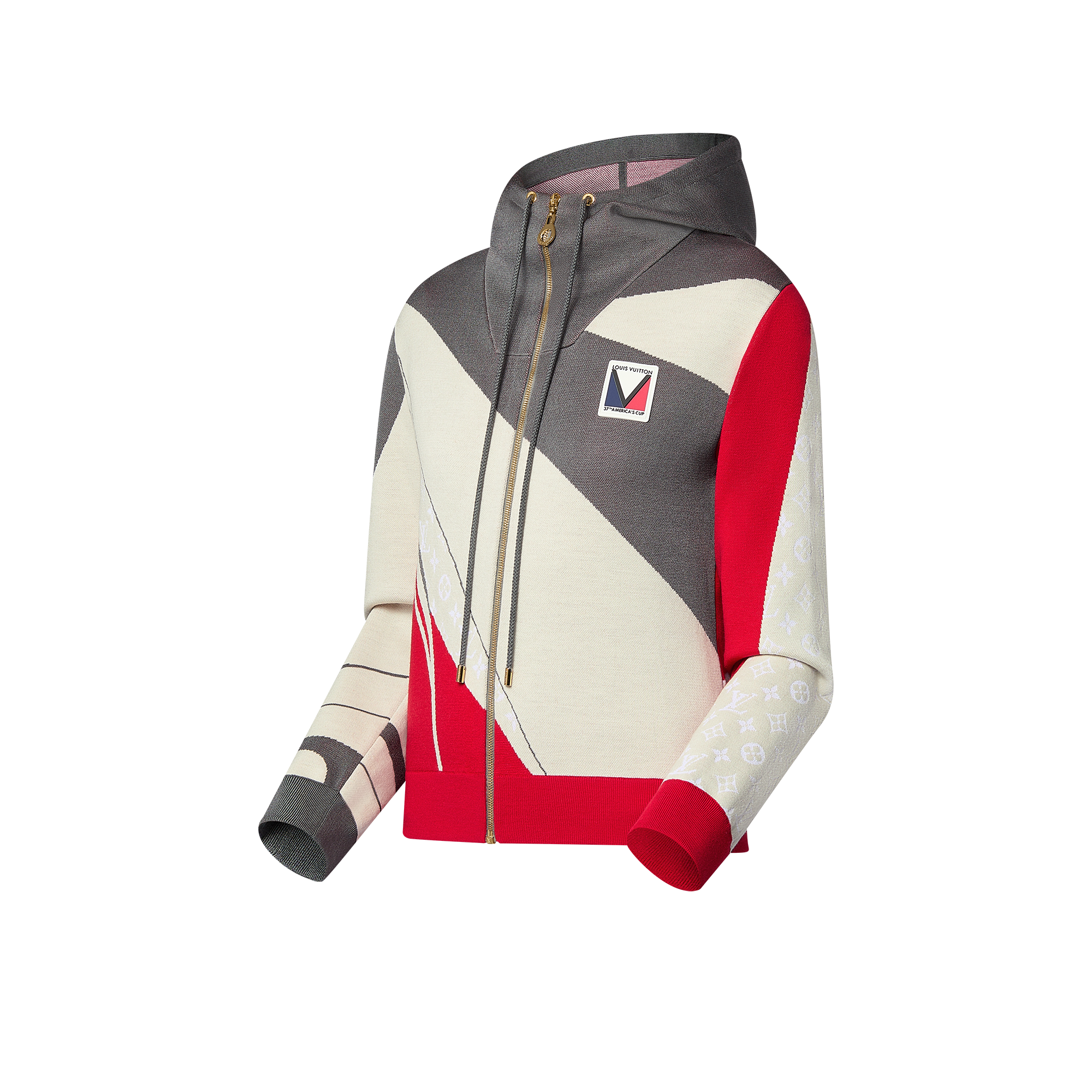 LV x AC Flag Hoodie  in Women