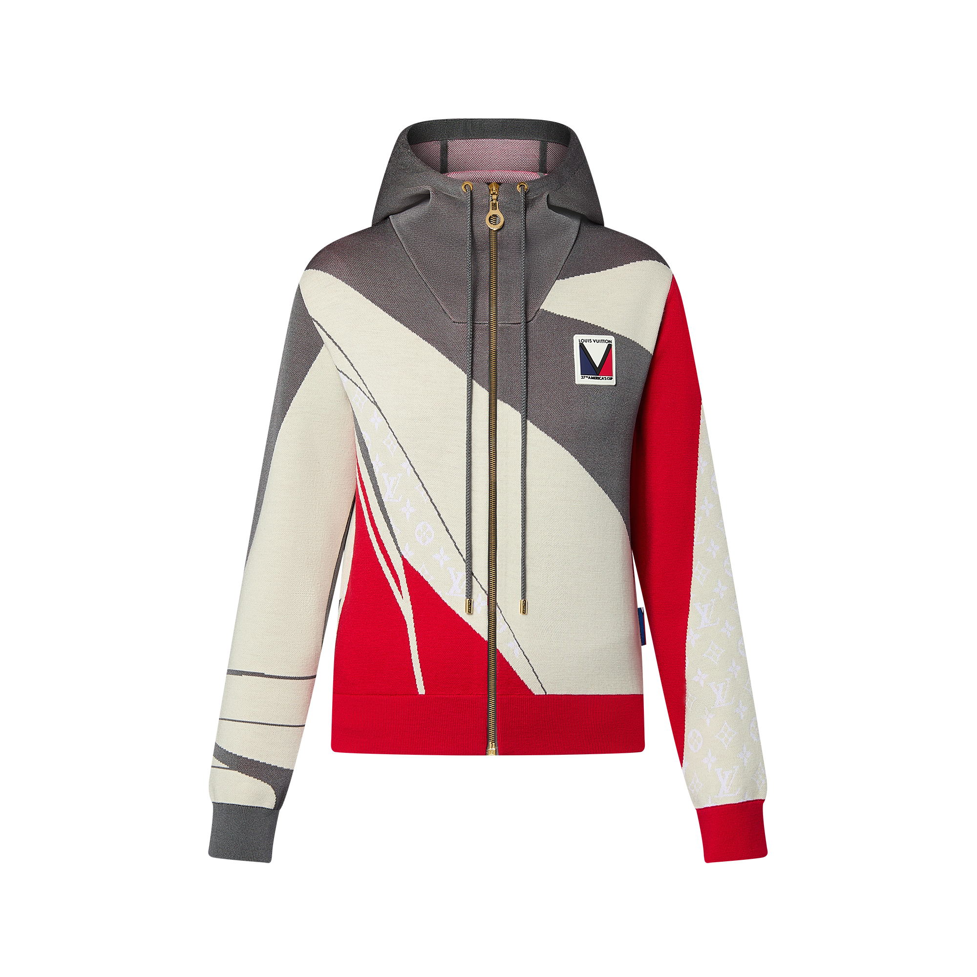 LV x AC Flag Hoodie  in Women