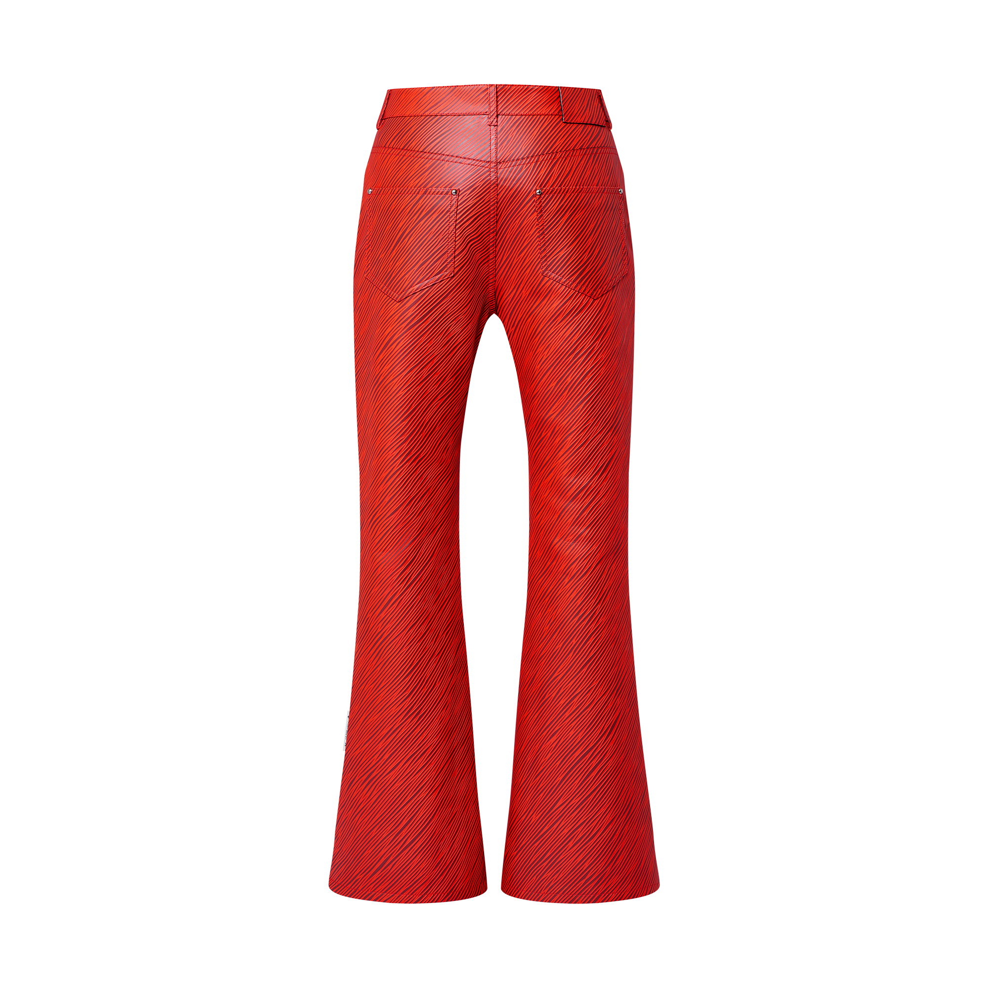 LV x Park Seo-Bo Epi Flared Leather Trousers  in Men