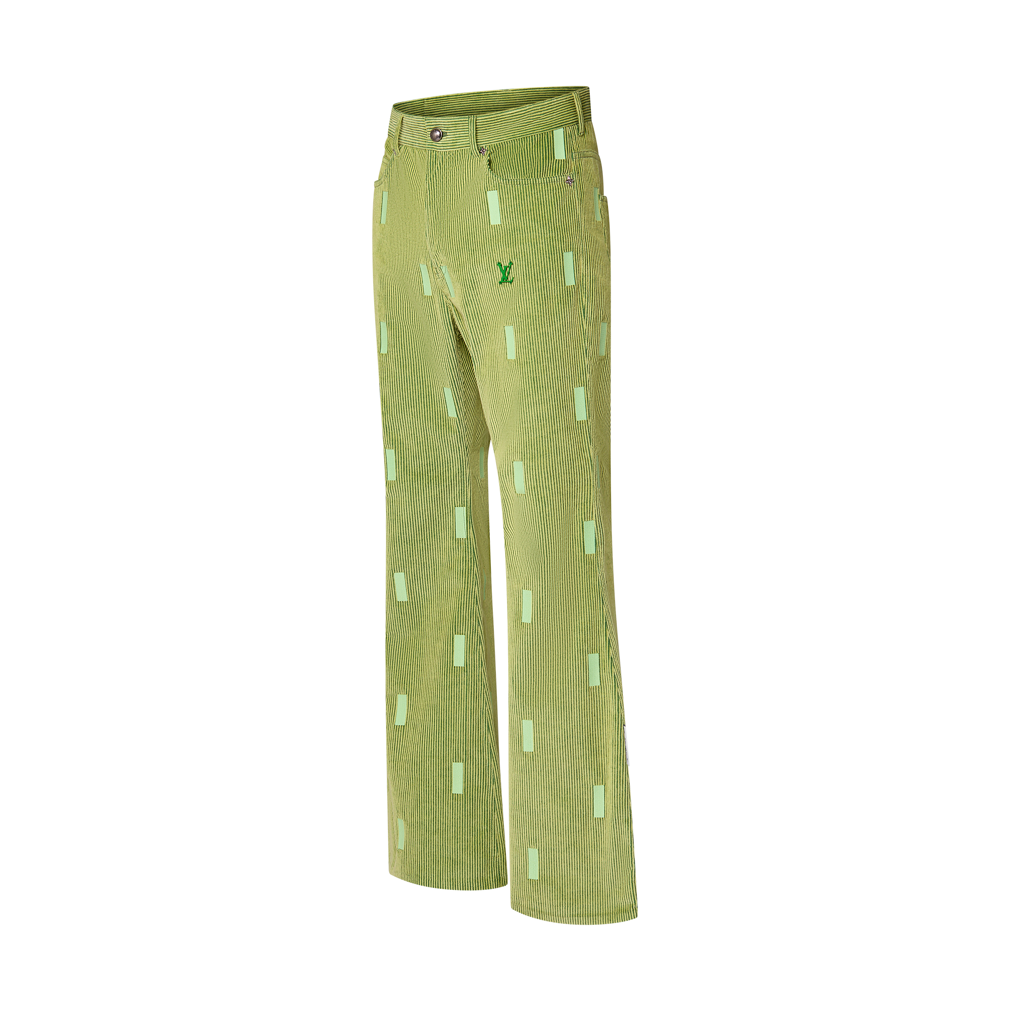 LV x Park Seo-Bo Flared Corduroy Pants  in Men