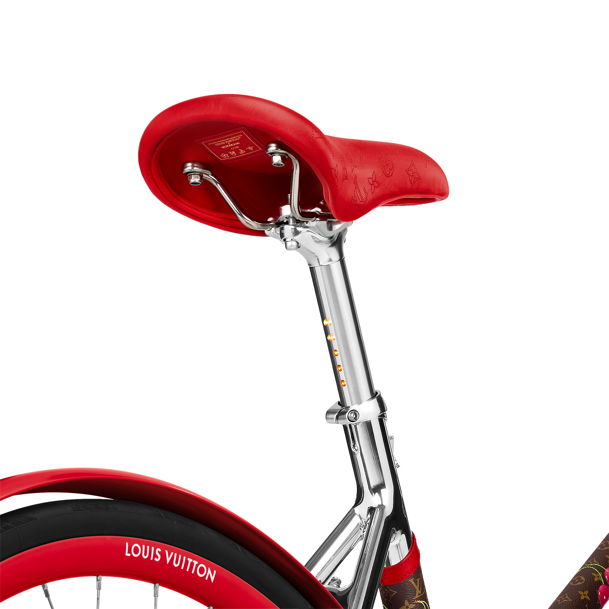 LV x TM Bike MM Monogram Cerises in Trunks, Travel and Home