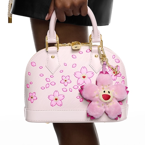 LV x TM Cherry Blossom Bag Charm . in Women's Accessories Key Holders and Bag Charms collections by Louis Vuitton (Product zoom)