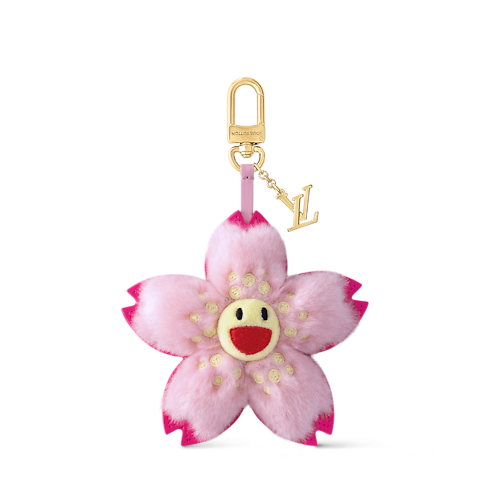LV x TM Cherry Blossom Bag Charm . in Women's Accessories Key Holders and Bag Charms collections by Louis Vuitton (Product zoom)