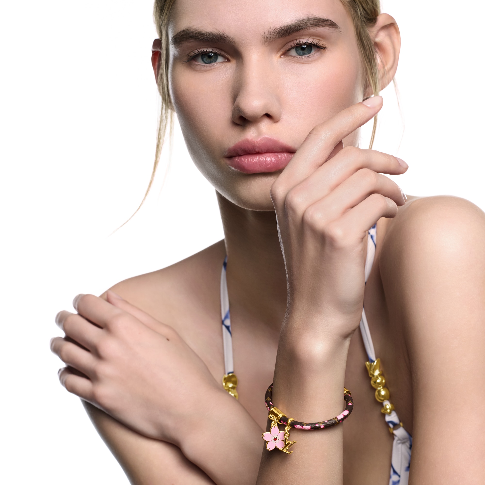 LV x TM Cherry Blossom Bracelet Other Leathers in Women
